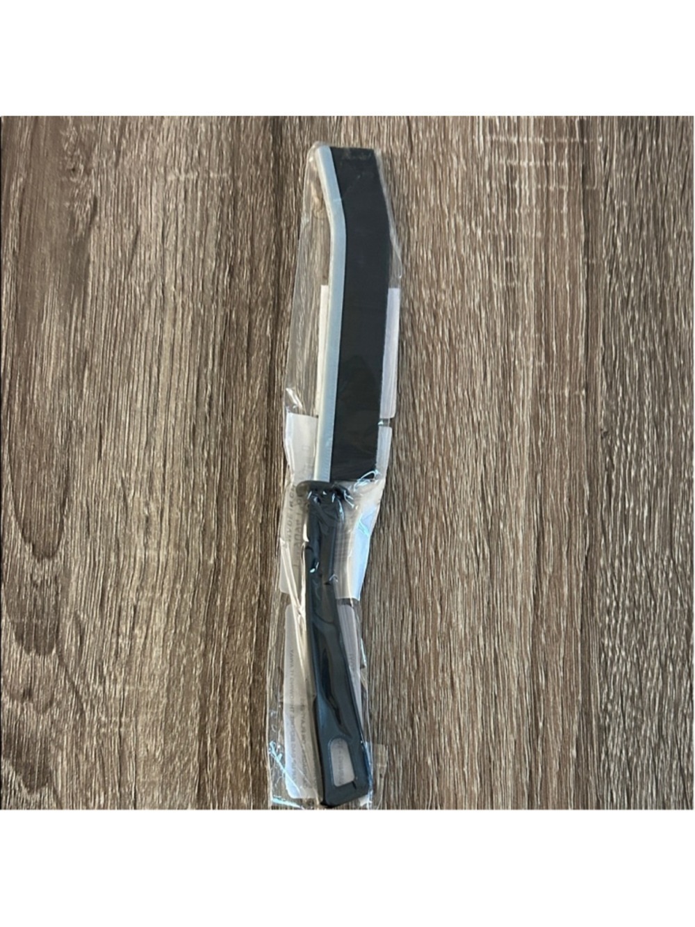 Corner cleaning brush- double bristles and ergonomic handle